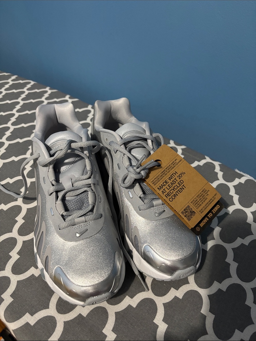 Nike Silver Metallic Women's Sneakers